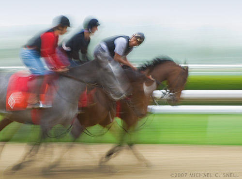 Warming up the thoroughbreds