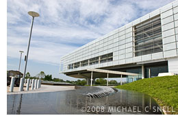 Clinton Library scouting shot