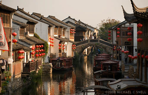 Canal in Suzhou, China