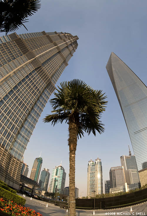 Shanghai financial district