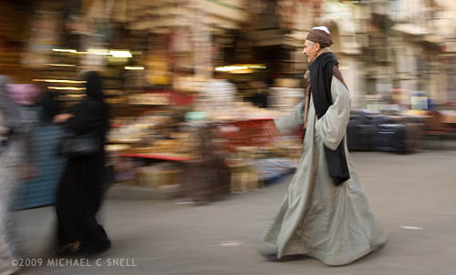 market blur