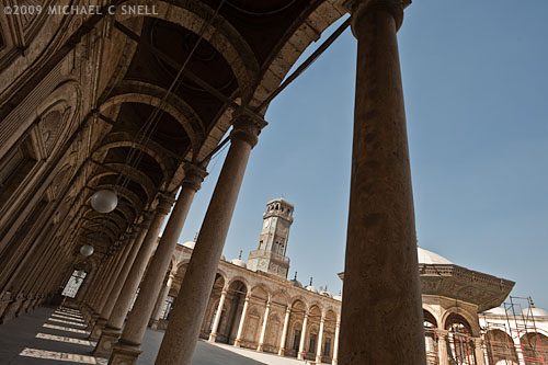 Mosque of Mohamed Ali in Cairo, Egypt