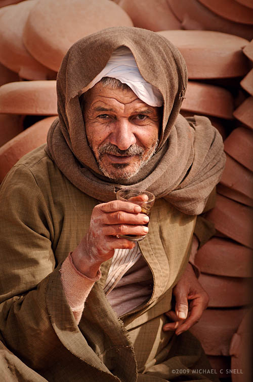 egyptian potter